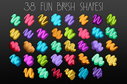 3D Procreate Brushes, a Brush Add-On by The Creative Bix (Thumbnail 6 of 16)