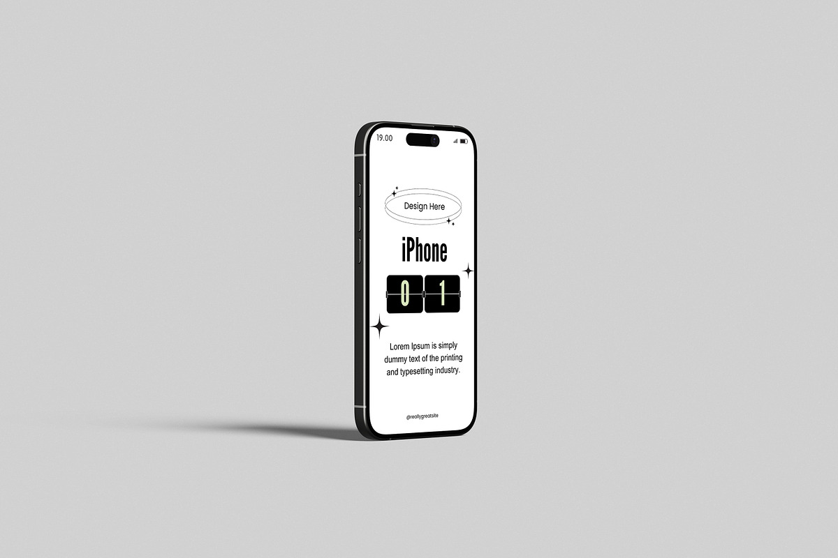 iPhone Mockup, an iPhone Mockup by Difa Design (Photo 4 of 5)