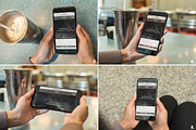 15 iPhone 7 Plus Real Photo Mockups, an iPhone Mockup by ZedProMedia (Thumbnail 6 of 8)