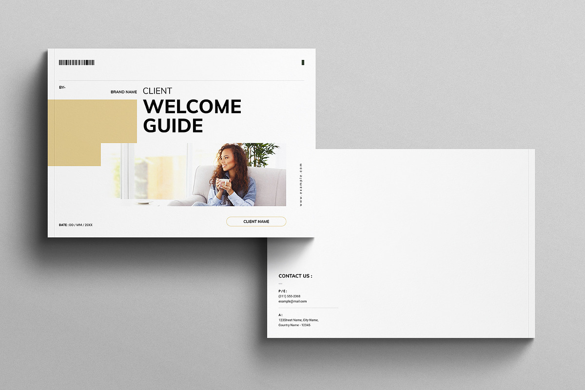 Welcome Guide Template Landscape, a Magazine Template by E-Type (Photo 7 of 7)