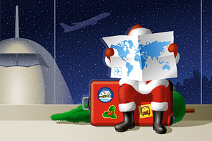Santa's Christmas Travel