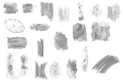Watercolour / Watercolor Brushes, a Brush Add-On by Little Bean (Thumbnail 5 of 6)