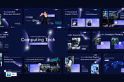 Computing Tech Keynote, a Presentation Template by Loin Studio (Thumbnail 1 of 4)