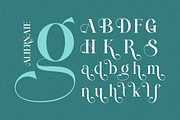 Grandi Ligatura - Modern Luxury, a Serif Font by Qweera Studio (Thumbnail 10 of 12)