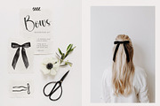 Brown and black watercolor bows, an Object Illustration by LeriaArt watercolor (Thumbnail 4 of 5)