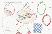 Heirloom Garden: watercolor clipart, a Decorative Illustration by Purple (Thumbnail 8 of 9)