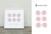 Viva la vulva vector collection, a Healthcare Illustration by yabluko_draws (Thumbnail 3 of 7)