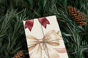 Vintage Bow Seamless Pattern, a Pattern Graphic by elfy creative (Thumbnail 4 of 7)