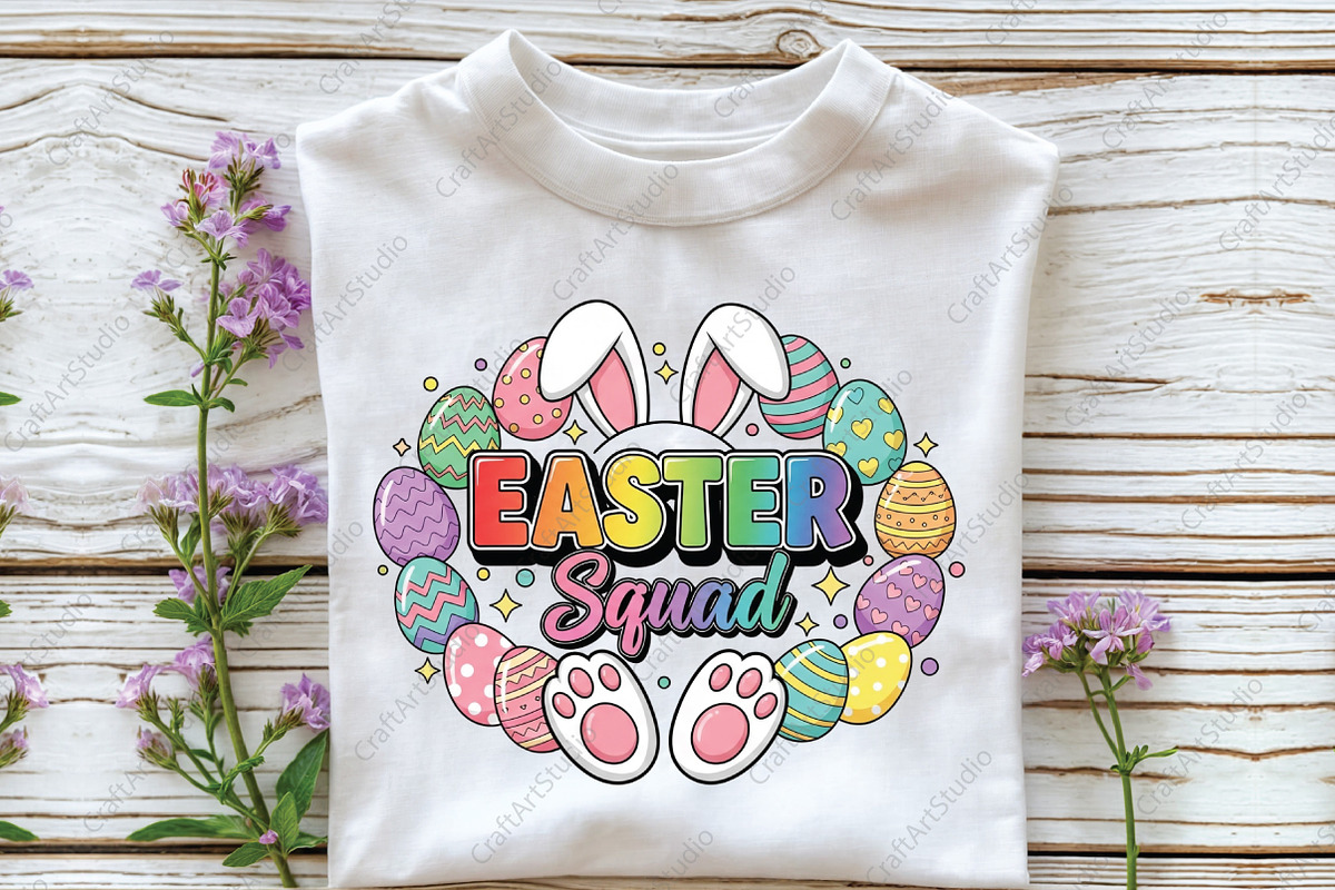 Easter Squad Family Matching Png, an Illustration by CraftArtStudio (Photo 2 of 4)