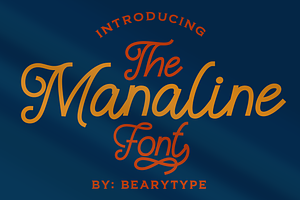 The Manaline Font