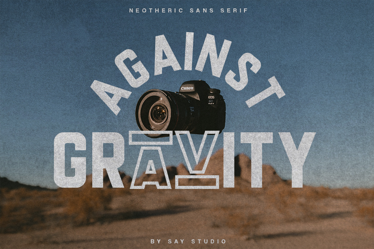 Neotheric - Strong Sans Serif, a Sans Serif Font by Say Studio (Photo 5 of 14)