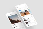 Sync - Travel App UI Kit, an UI Kit Template by iDoodle Studio (Thumbnail 3 of 4)