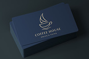 Coffee Cup Logo, an Illustration by PushLogo (Thumbnail 2 of 3)