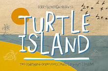 Turtle Island - Hand Drawn Font!
