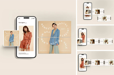 Carousel Mockup, an Advertising Mockup by MockupXstudio