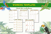 Productivity Digital Planner, a Stationery Template by Journal w Sushii (Thumbnail 1 of 6)