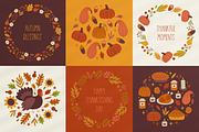 Happy Thanksgiving Kit, a Seasonal Illustration by miumiu (Thumbnail 11 of 15)