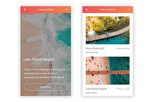 Yaatra - Travel & Tour Figma App