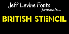 British Stencil JNL