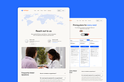 WellSight - Figma Medical Template, a Landing Page Template by Moyin (Thumbnail 2 of 4)