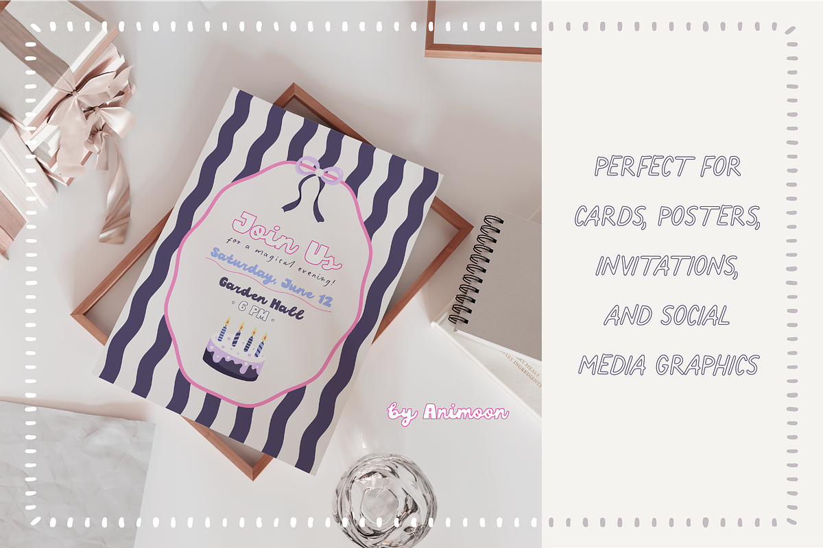 Funny Party Graphics Collection, an Object Graphic by Animoon (Photo 2 of 17)