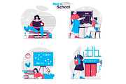 Flat Design Concept Illustrations, a Finance Illustration by alexdndz (Thumbnail 3 of 42)