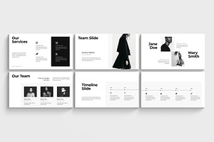 Creative Minimal Presentation Design