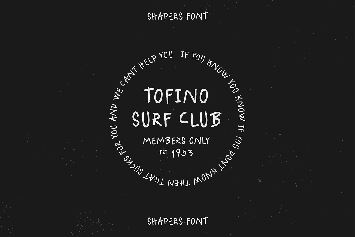 Shapers Font, a Font by Studio Alexander (Photo 4 of 7)