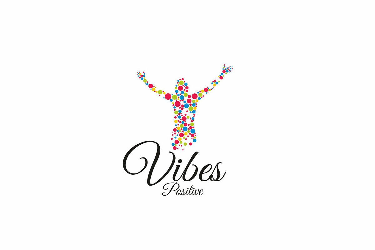Positive Vibes - Logo Template, a Branding & Logo Template by Igor Maric (Photo 1 of 2)