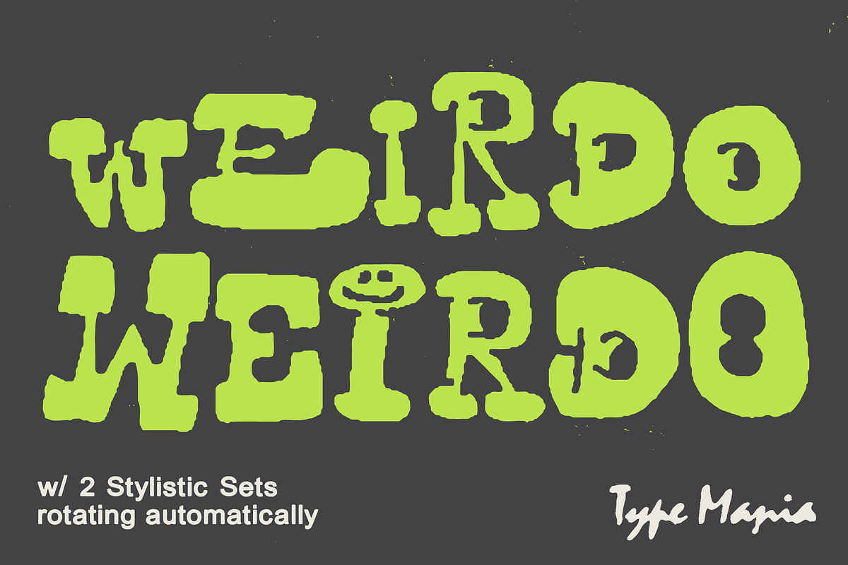 50 TYPE MANIA FONTS // 50% OFF!, a Font by Type Mania (Photo 50 of 51)