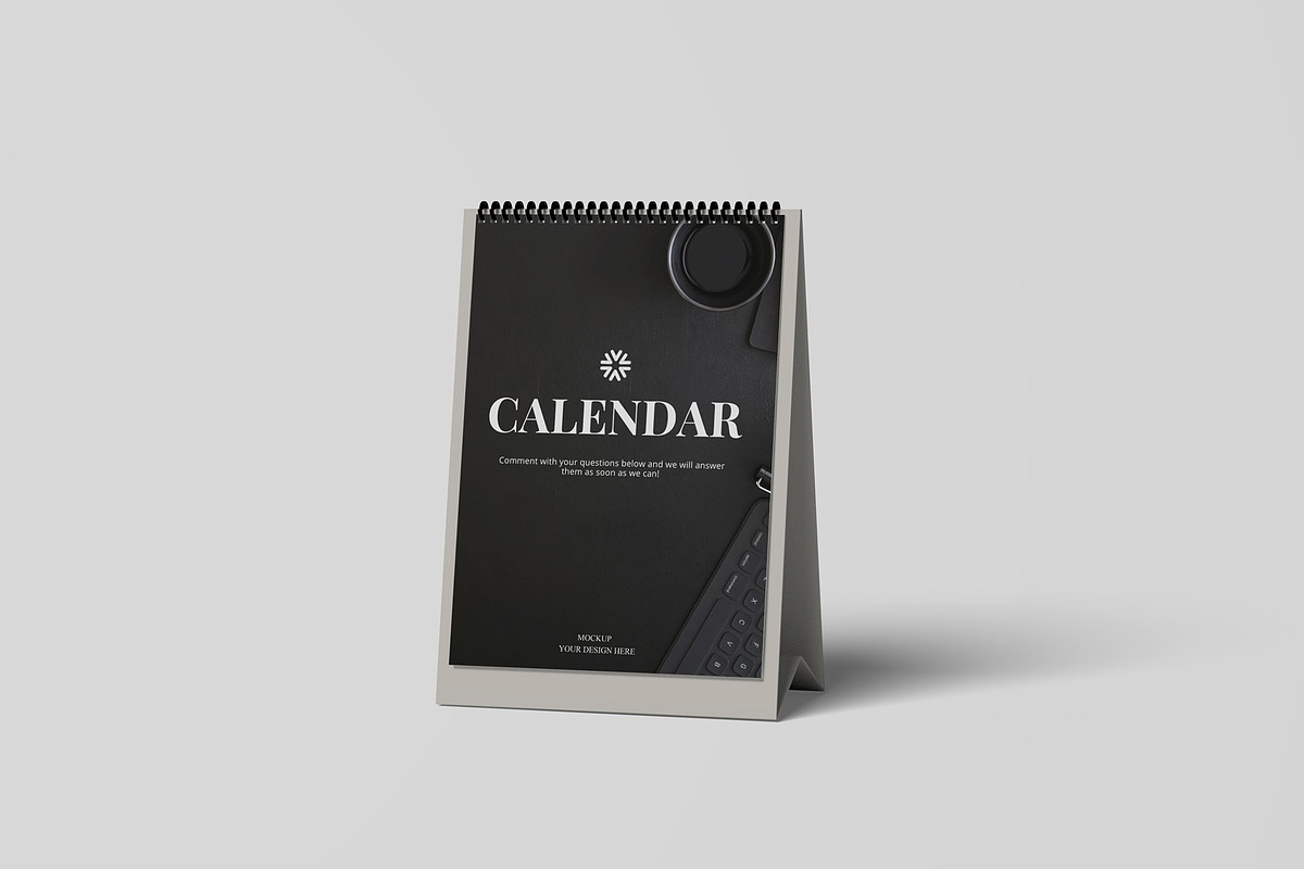 Calendar Mockup, a Books & Magazine Mockup by Lxadesign (Photo 6 of 10)