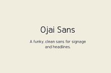 Ojai Sans