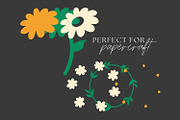 Daisy Papercraft SVG Bundle, Layered, an Illustration by illuztrate (Thumbnail 2 of 12)
