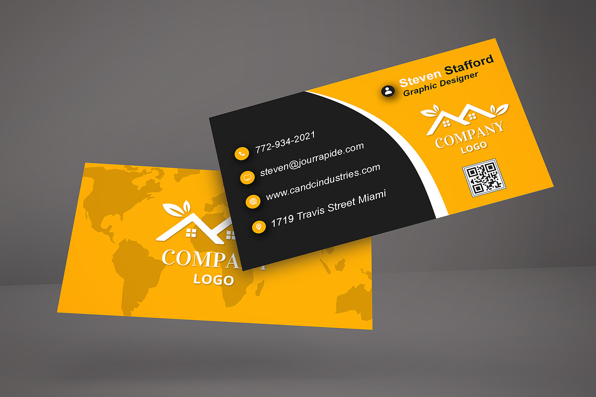 Simple Modern Card PSD preview 8