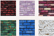 Brick Textures Digital Paper, a Pattern Graphic by CreationArt (Thumbnail 3 of 4)
