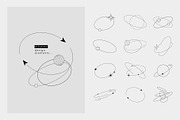 Abstract geometric elements, a Decorative Illustration by Merfin (Thumbnail 6 of 10)