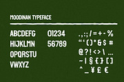 MOODINAN TYPEFACE, a Sans Serif Font by Naturaworks Creative (Thumbnail 2 of 4)
