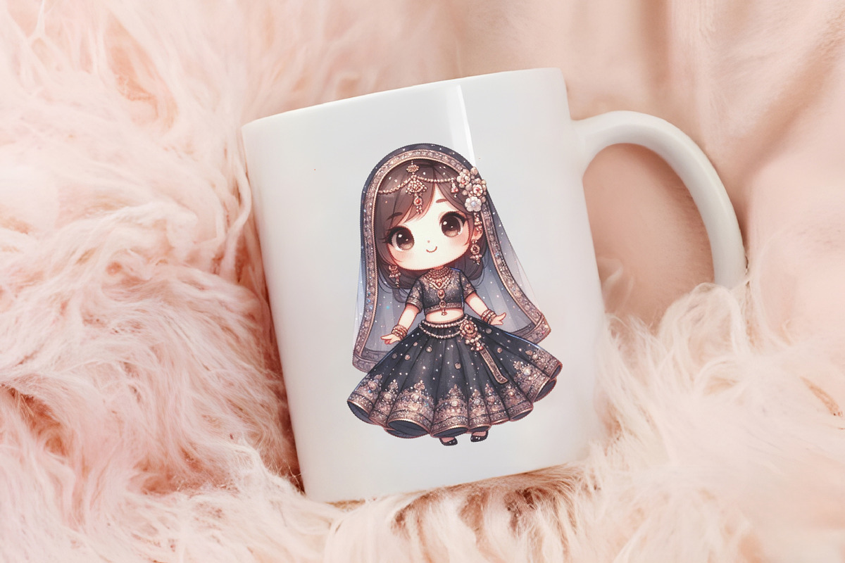 Tiny Cute Princess  Clipart, an Illustration by RobertsArt (Photo 2 of 7)