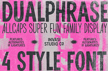 Dualphrase — Rough Display Family