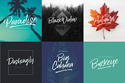 Lucky Fellas Brush Script + Extras, a Script Font by Nicky Laatz (Thumbnail 10 of 16)