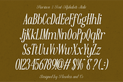 Maerison - Trio Serif Script Font, a Serif Font by Flawless And Co (Thumbnail 8 of 10)