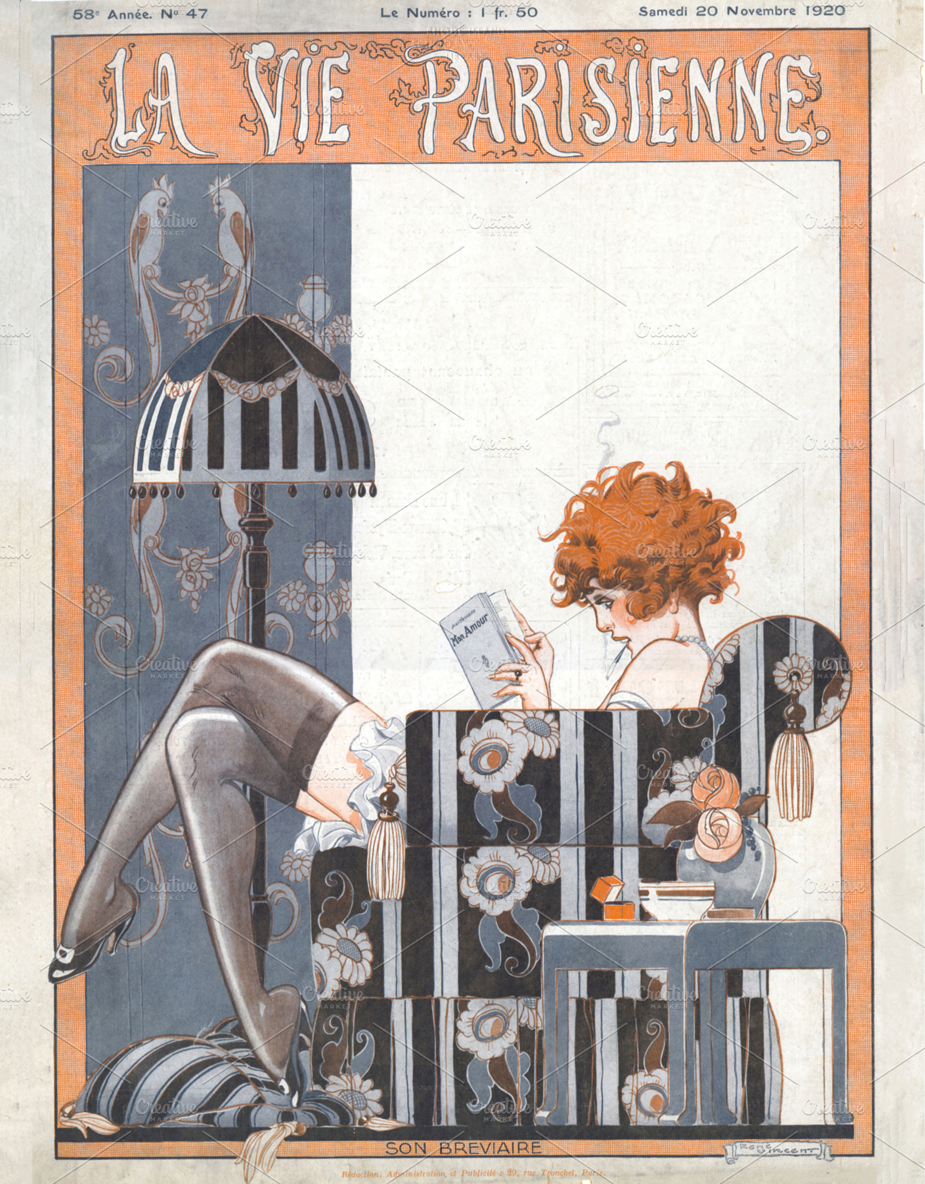 Hand Edited La Vie Parisienne 10K, a Beauty & Fashion Photo by bbymedia.store