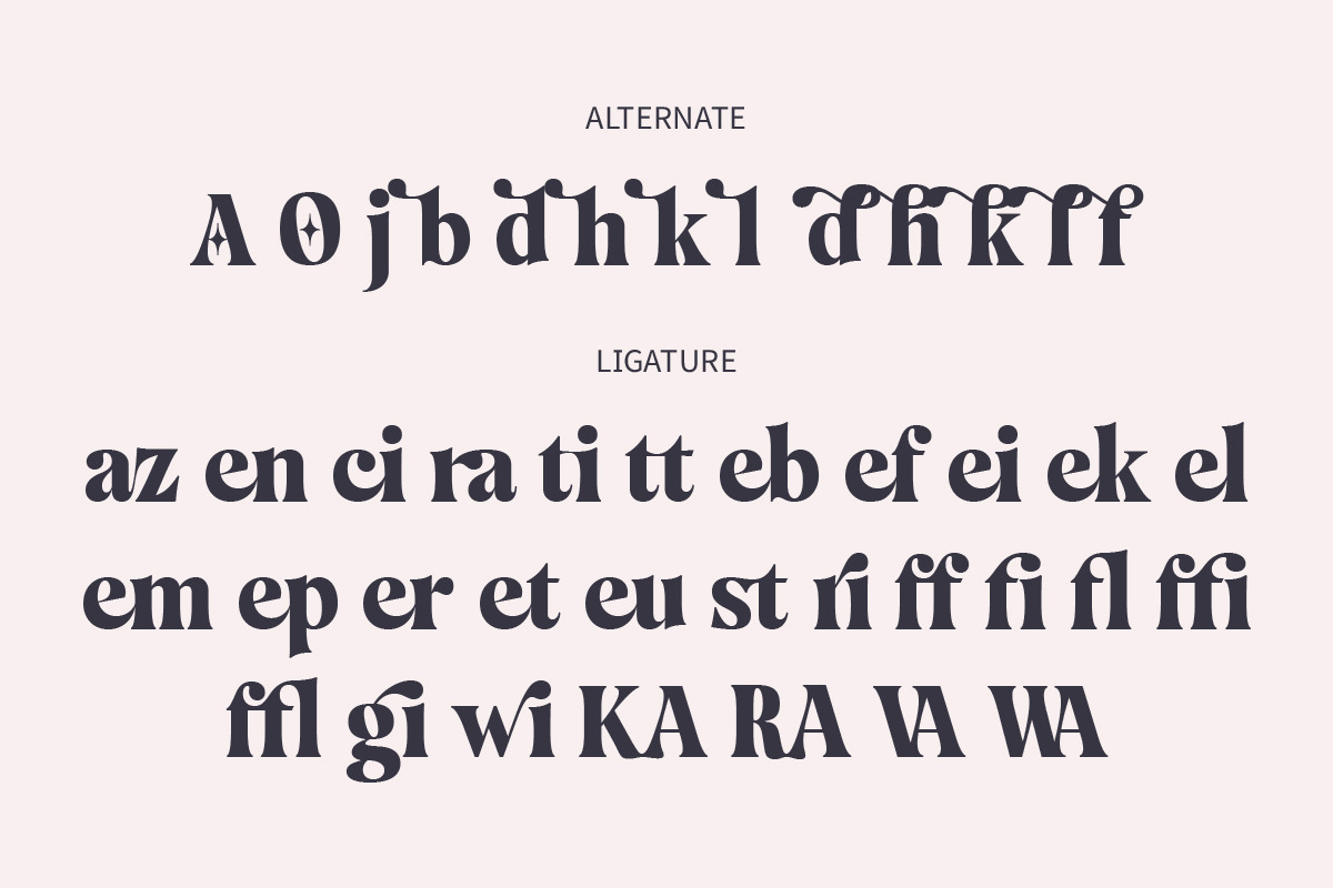 Mazaeni - Bold Serif 5 Font Family, a Serif Font by Kereatype (Photo 16 of 16)
