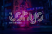12 Geometric & Futuristic Fonts, a Font by MIIM (Thumbnail 34 of 37)