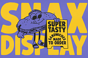 AG SNAX DISPLAY, a Sans Serif Font by Ant Gardner (Thumbnail 4 of 5)
