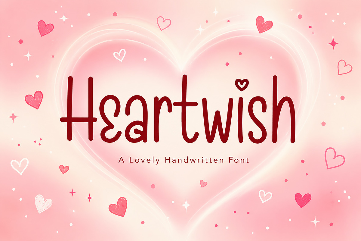 Heartwish, a Handwritten Font by Wow Magic (Photo 2 of 5)