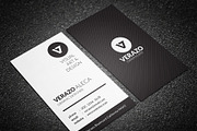 Clean Vertical Business Card, a Business Card Template by Verazo (Thumbnail 2 of 3)