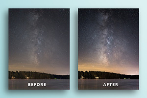 Night Sky Lightroom Presets