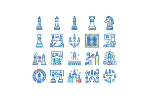 Chess Smart Strategy Game Figure, an Object Illustration by pikepicture