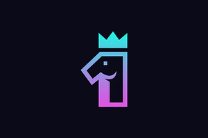 One horse logo